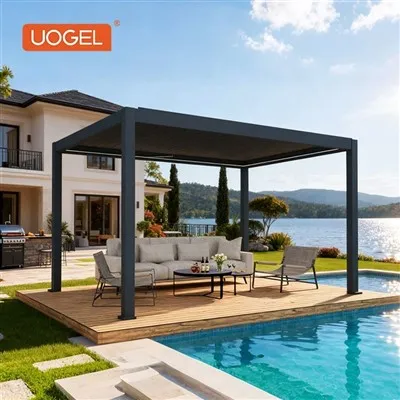Pergola e Louvered Ka marulelo a Fetohang